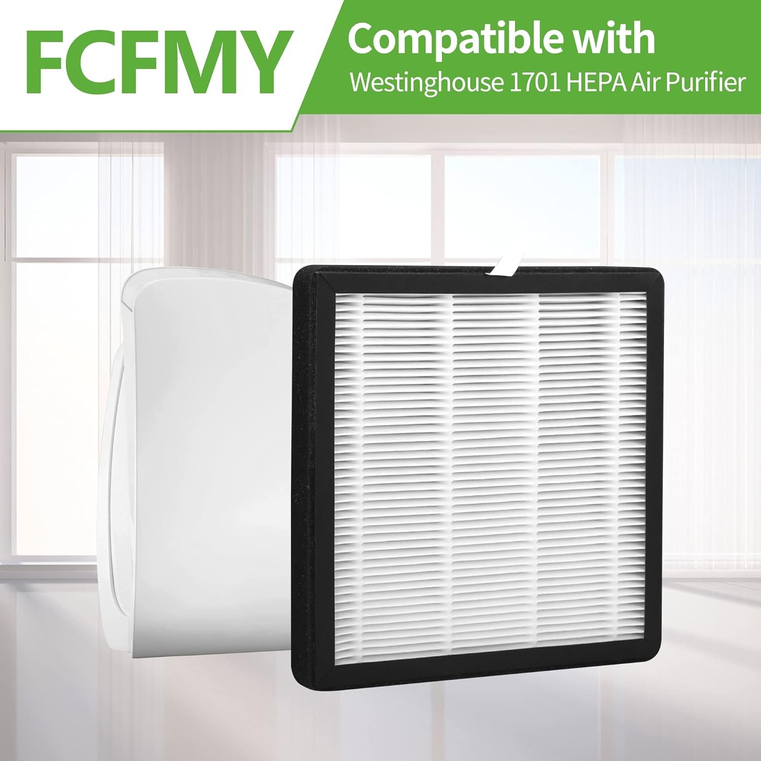 4 Packs True Replacement Filters Compatible with Westinghouse 1701 1702 1903