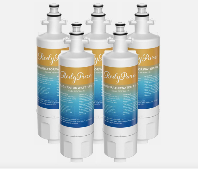 Redypure 6 Pack Refrigerator Water Filter Fit for LG LT700P ADQ36006101 46-9690