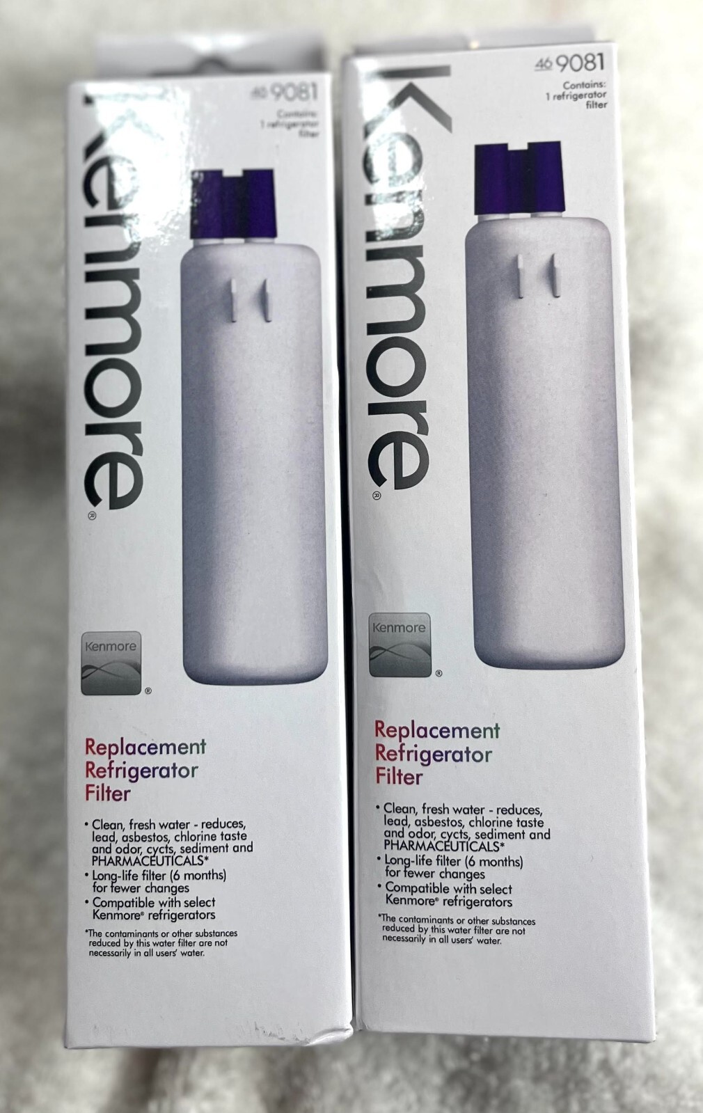 Kenmore 46 9081 Replacement Refrigerator Water Filter