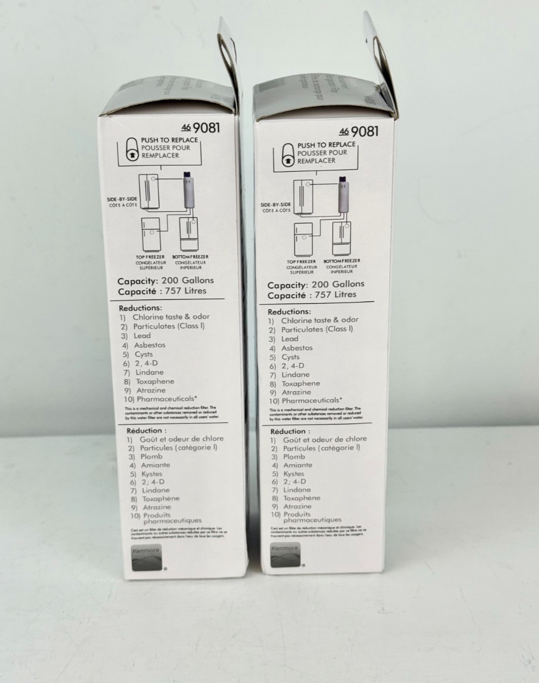 2 Pack – Kenmore 469081 Refrigerator Water Filter