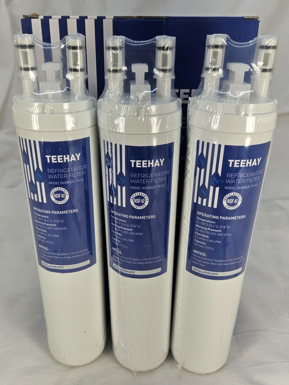 3 PACK – ULTRAWF Frigidaire Water Filter Replacement Frigidaire TEEHAY TH-03
