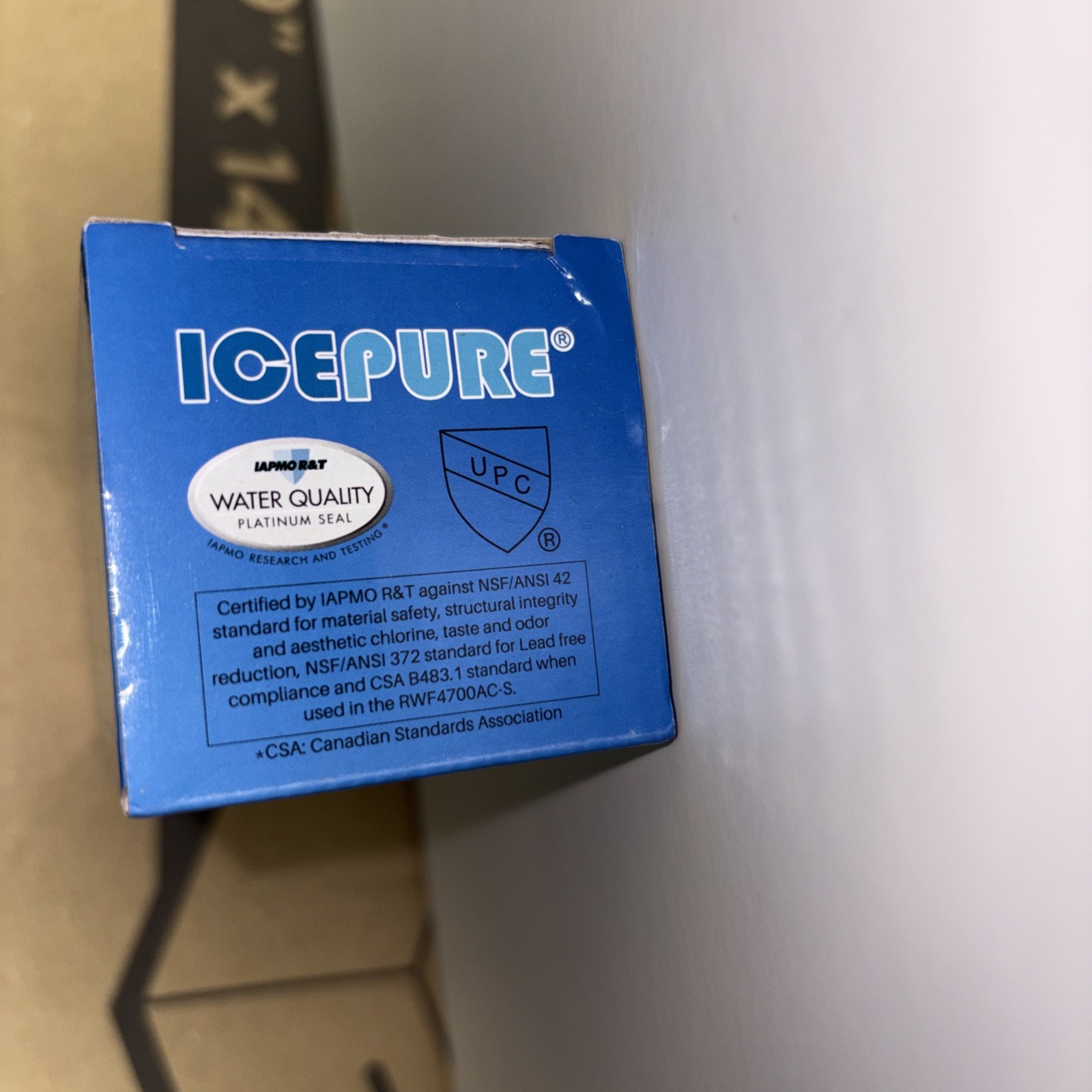 ICEPURE RWF4700AC Replacement Refrigerator Water Filter For LG/Kenmore/Sears