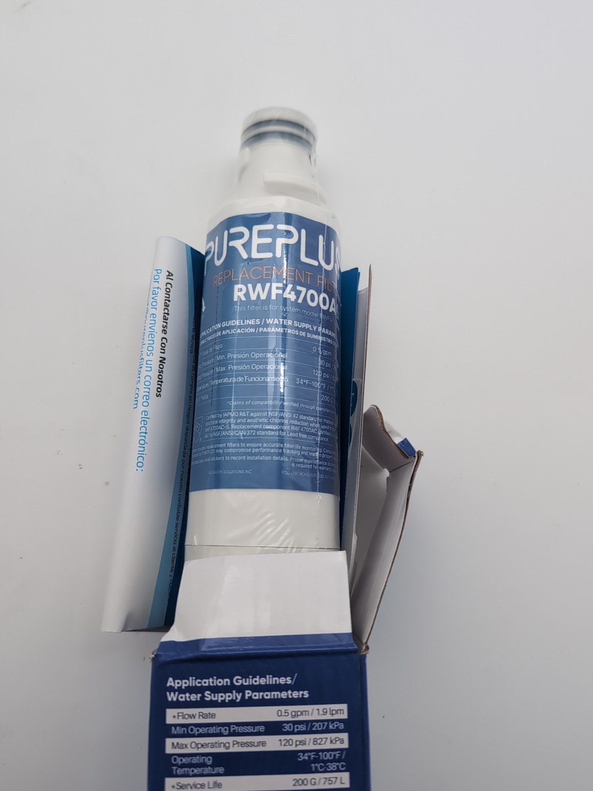 PUREPLUS RWF4700AC Refrigerator Water Filter