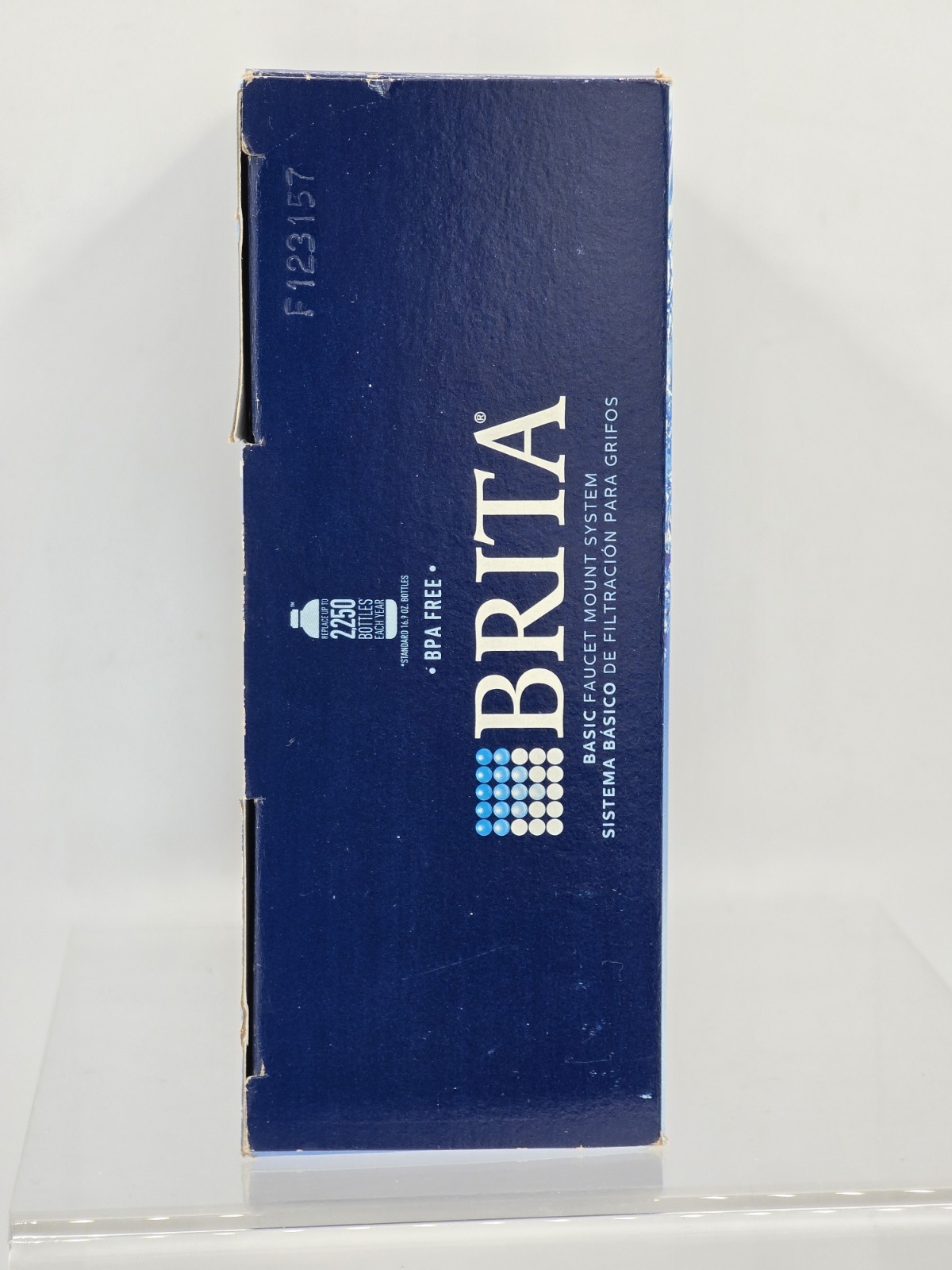 NEW Brita 35618 On Tap Faucet Mount 1 Liter Water Chrome Filter System SAFF-100
