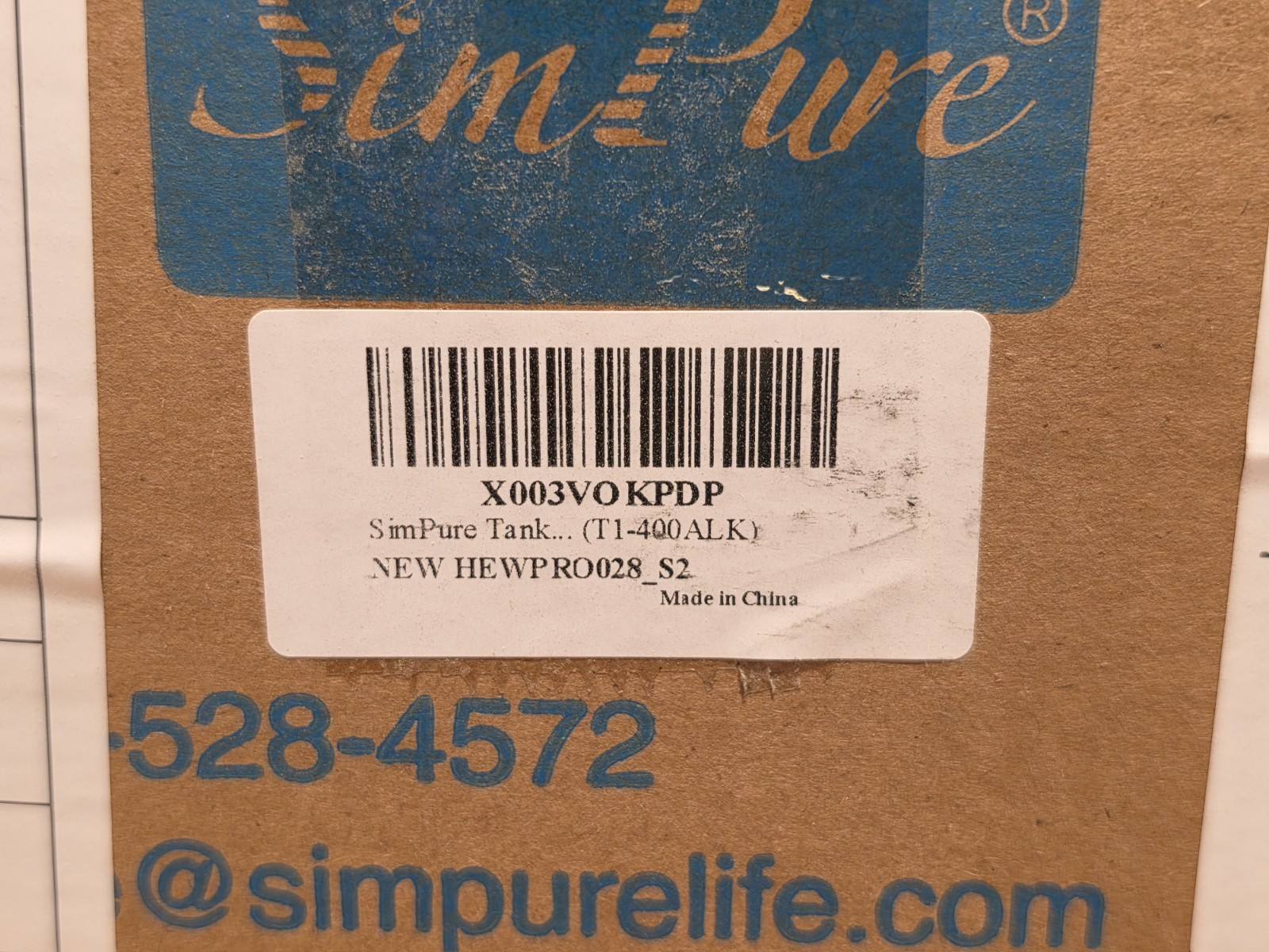 SimPure T1-400ALK Undersink Tankless RO System w/Remineralization – NIB