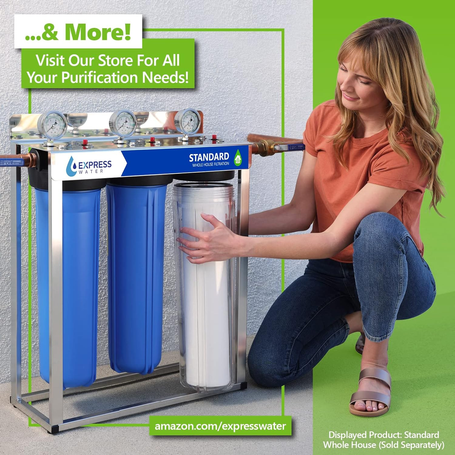 6 Months Reverse Osmosis System Replacement Filter Set for CSGIM5 50 GPD