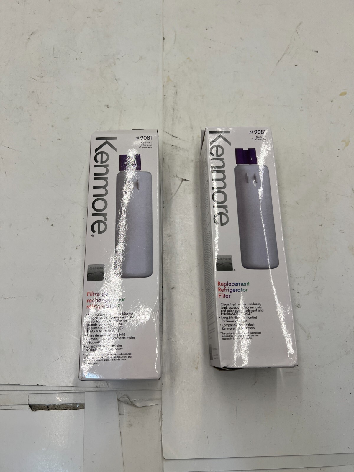 2 Pack of 2-For Kenmore 9081 Refrigerator Water Filter 46-9081 Cartridge