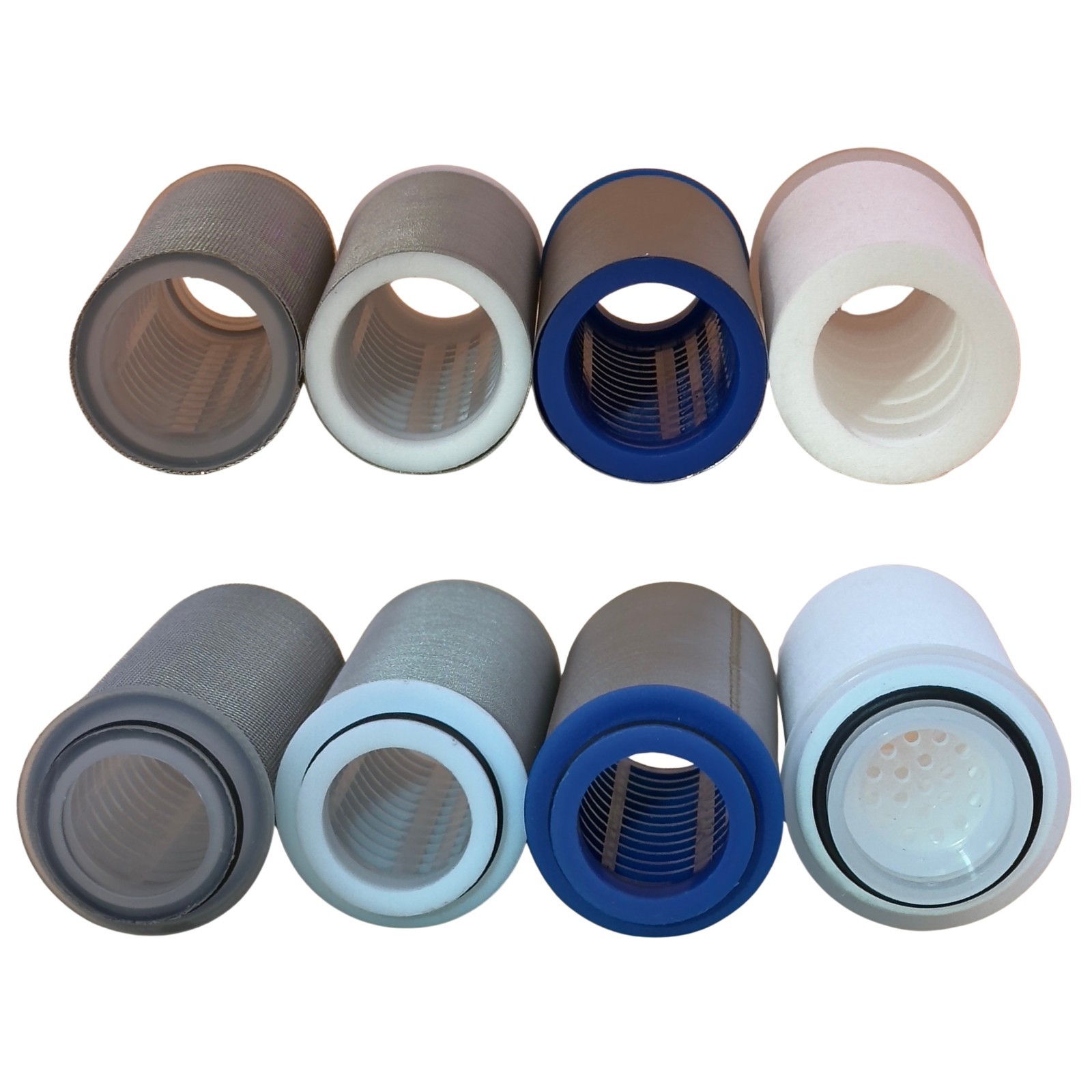 QUTO Blue Cup Inline Strainer 1 Inch FNPT Water Pump Irrigation Screen Filter 1″