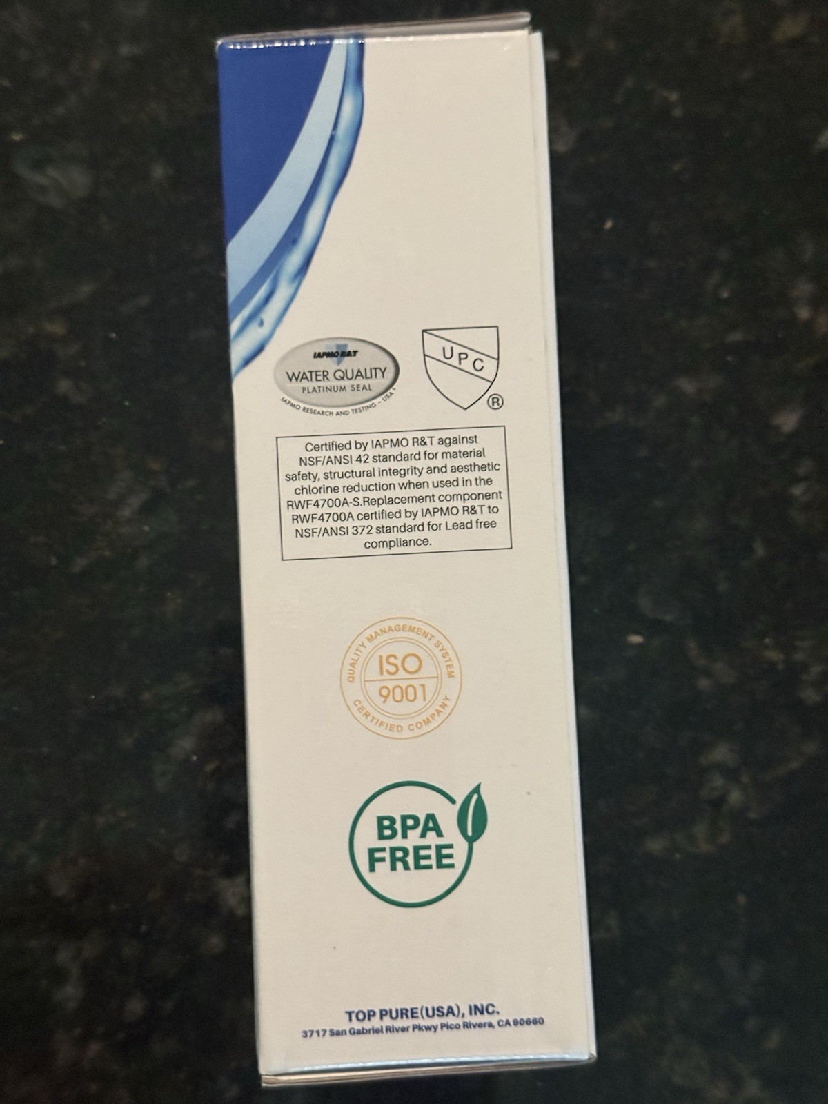 NEW – IcePure RWF0700A Water Filter LG Kenmore Refrigerator Water Filter