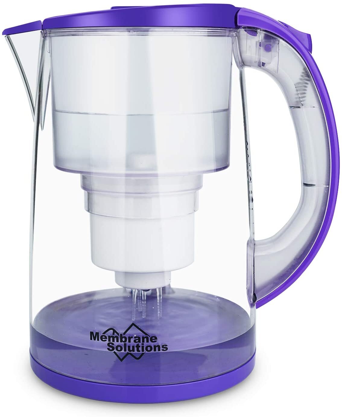 Water Filter Pitcher Purifier Jug 150Gallons100%BPA-free for Refrigerator DP05U