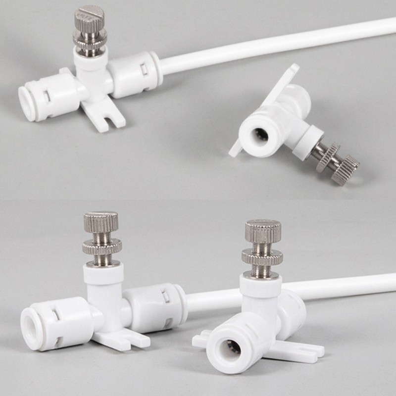 2pcs Water Speed Controller Hose Reverse Osmosis Water Flow Valves Regulator