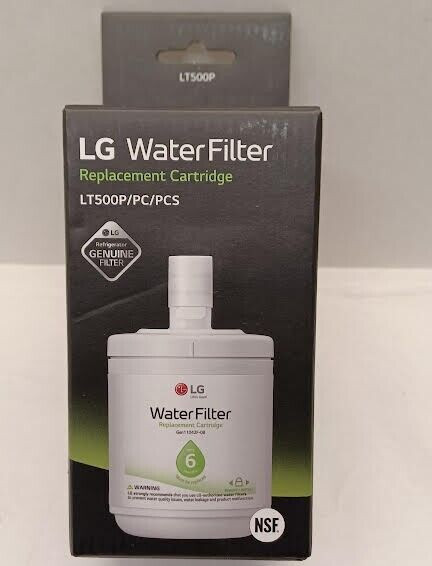 1- Pcs LG LT500P Replacement Cartridge Refrigerator Water Filter 500 Gallons