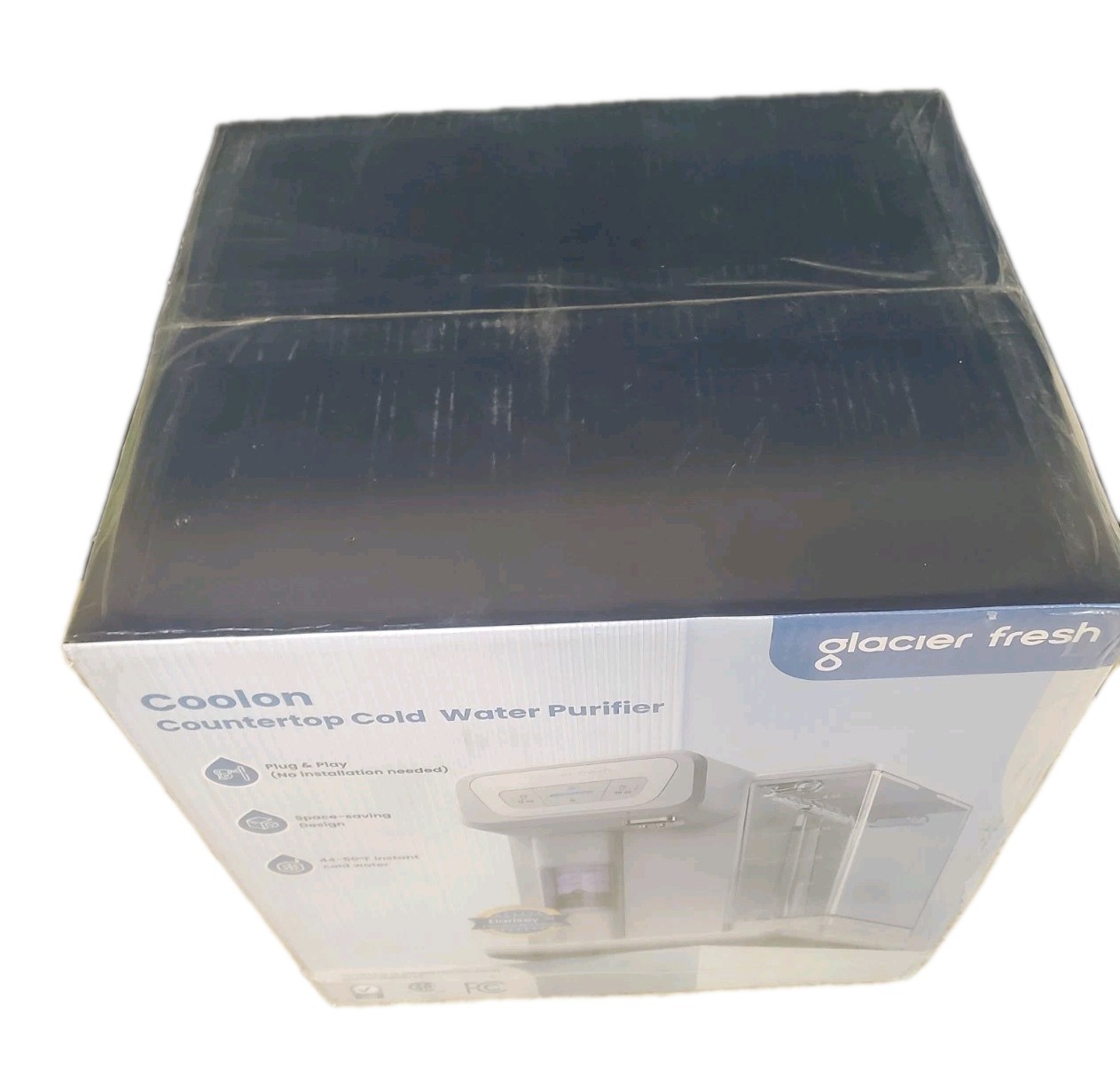 NEW GLACIER FRESH C03 Coolon Countertop Cold Water Purifier w/ Upgraded Elarisey