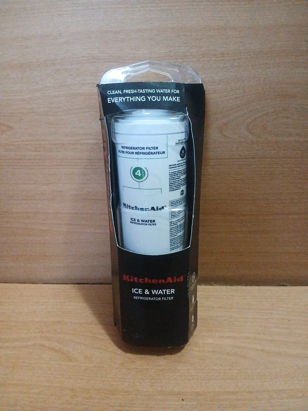 OEM KitchenAid Refrigerator Ice and Water Single Filter 4 Green KAD4RXD1 – NEW