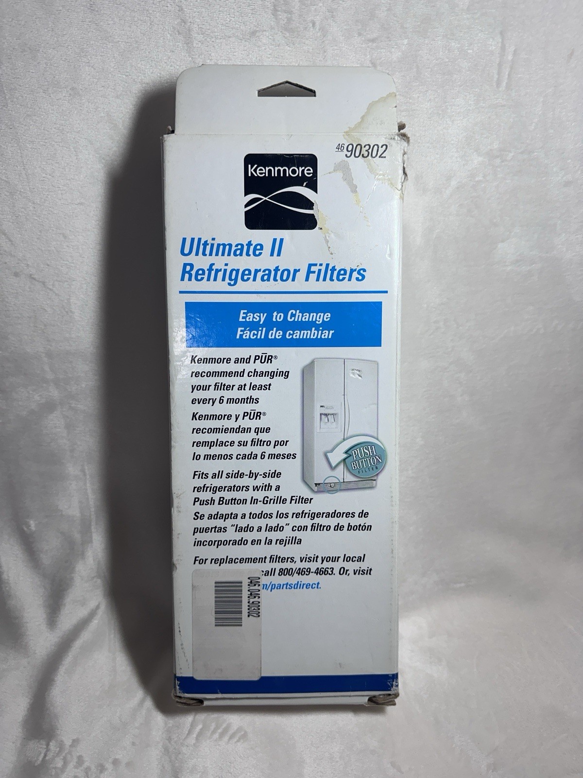 2 Kenmore Ultimate II Refrigerator Filters 4690302 – 2 Stage Filtration Open Box