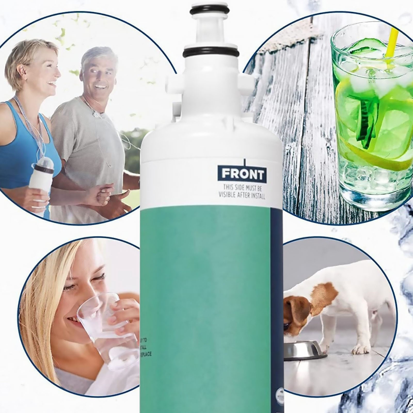 For GE RPWFE Replacement Filter For Refrigerator Water No Chip New Product