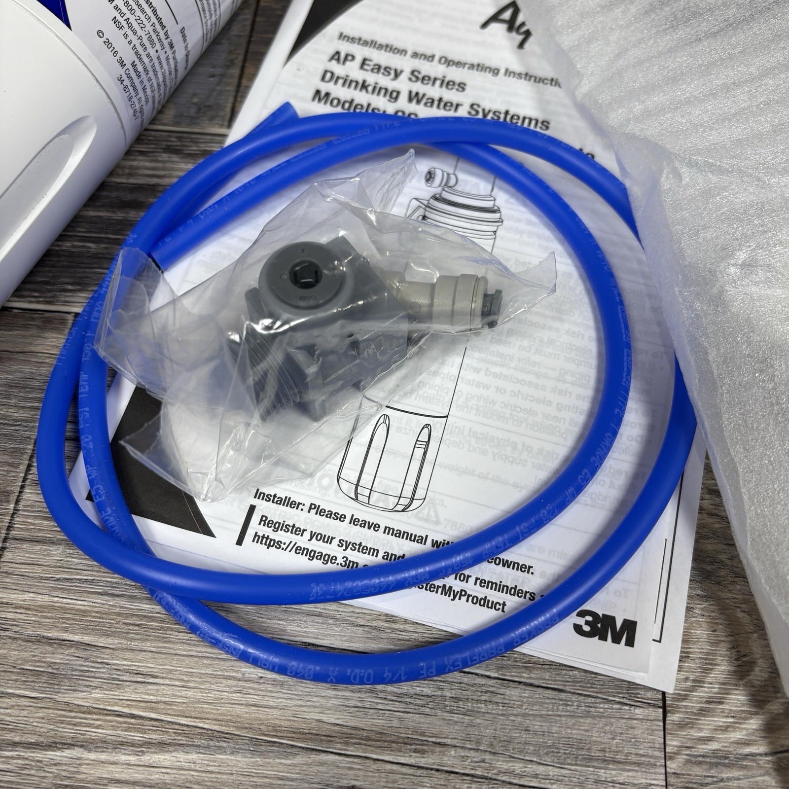 3M Aqua-Pure Drinking Water System. 1/4 in,0.5 Gpm 34-8715-4484-6. H3