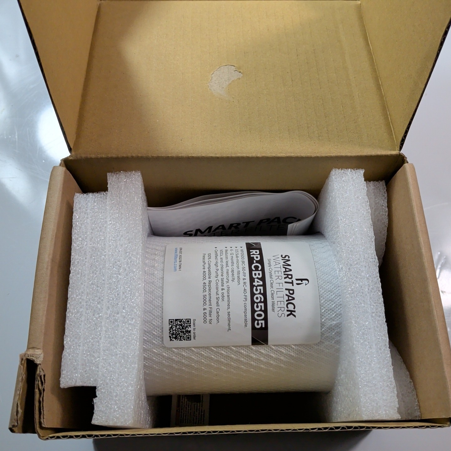 Smart Pack Water Filters High Purity Coconut Shell Activated Carbon Water