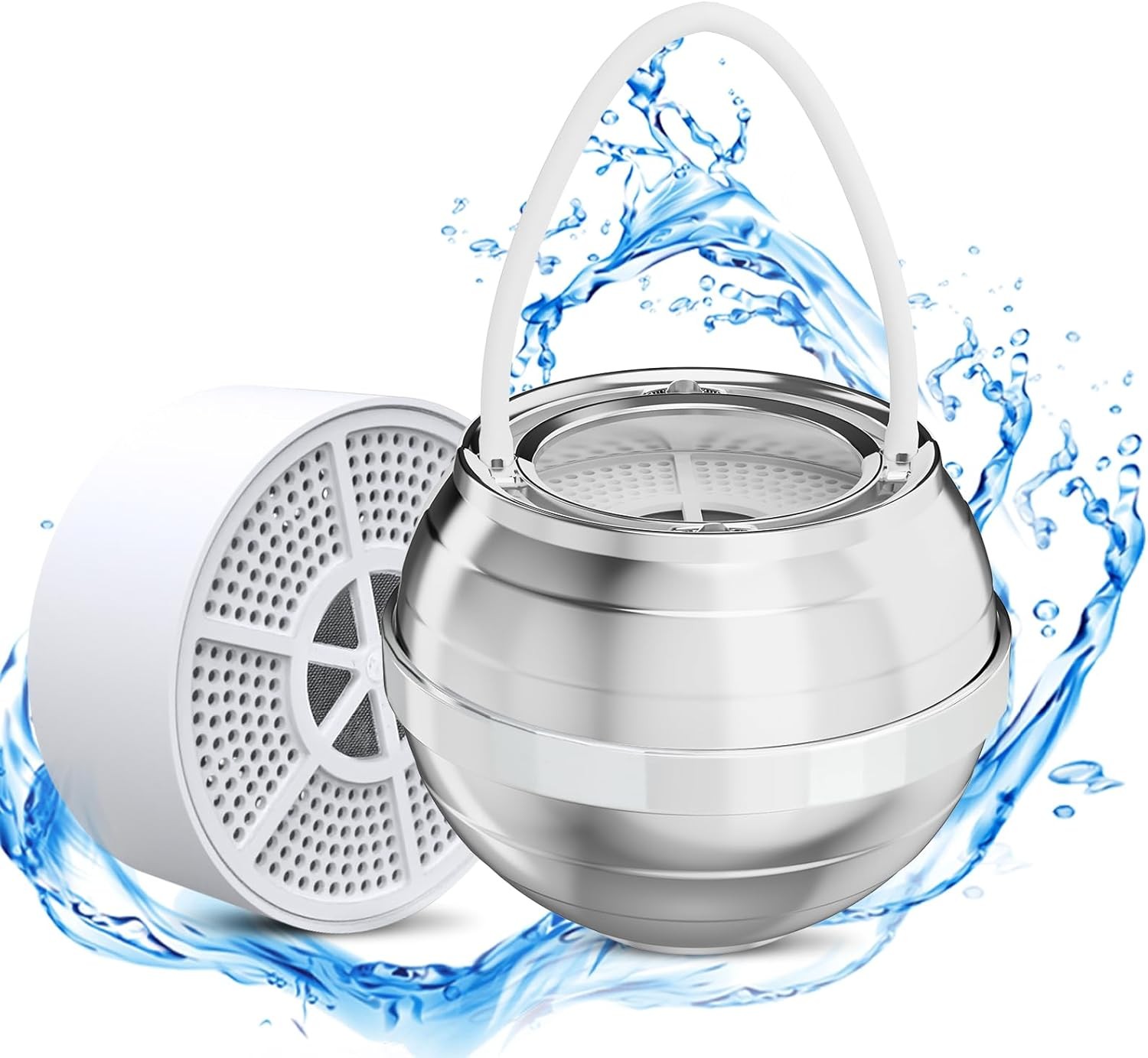Bath Filter Tub Bathtub Water Filter Softer Skin & Hair 8 Stages Hotel Grade