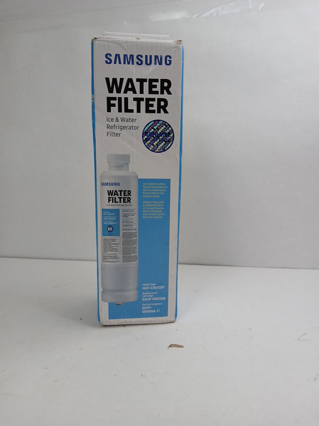 Samsung OEM DA29-00020B HAF-CIN/EXP Refrigerator Water Filter For DA97-08006A-E
