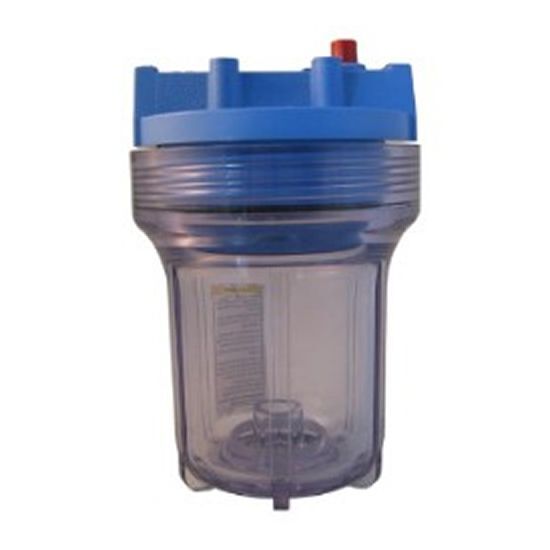 Pentek 158110 Standard 5 x 2.5 Clear Water Filter Housing (3/8 NPT)