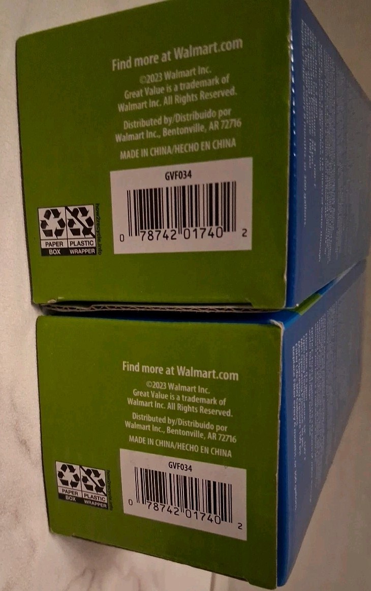 Great Value Replacement Refrigerator Water Filters GVF034 Compatible XWF New Lot