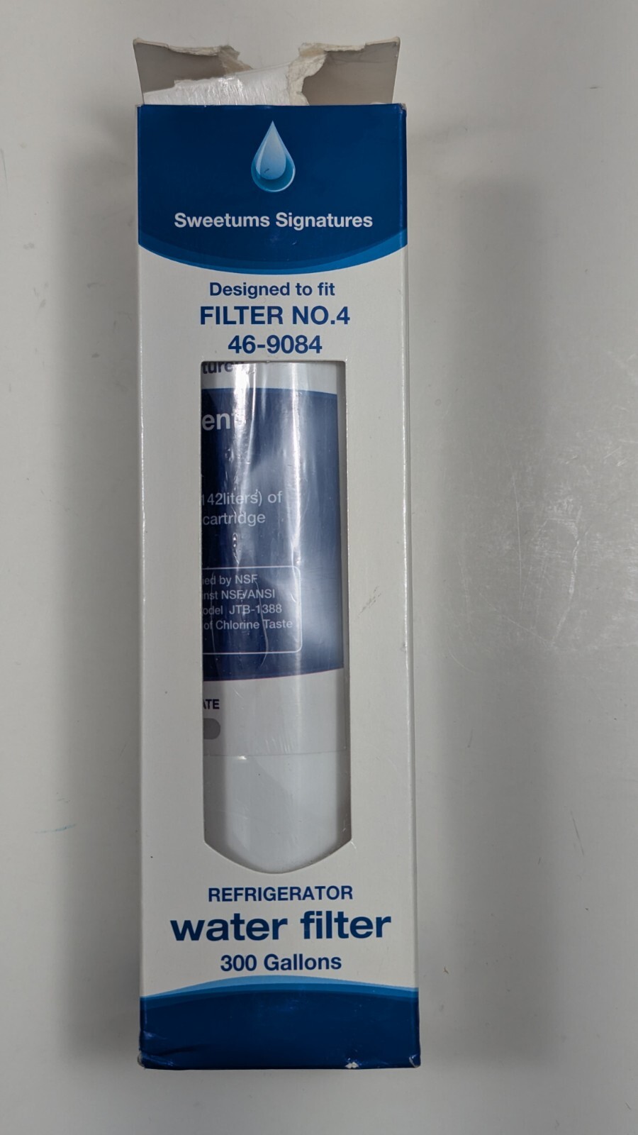 Sweetums Signatures – Filter NO. 4, 46-9084 Replacement (1 Filter) 300 Gallons