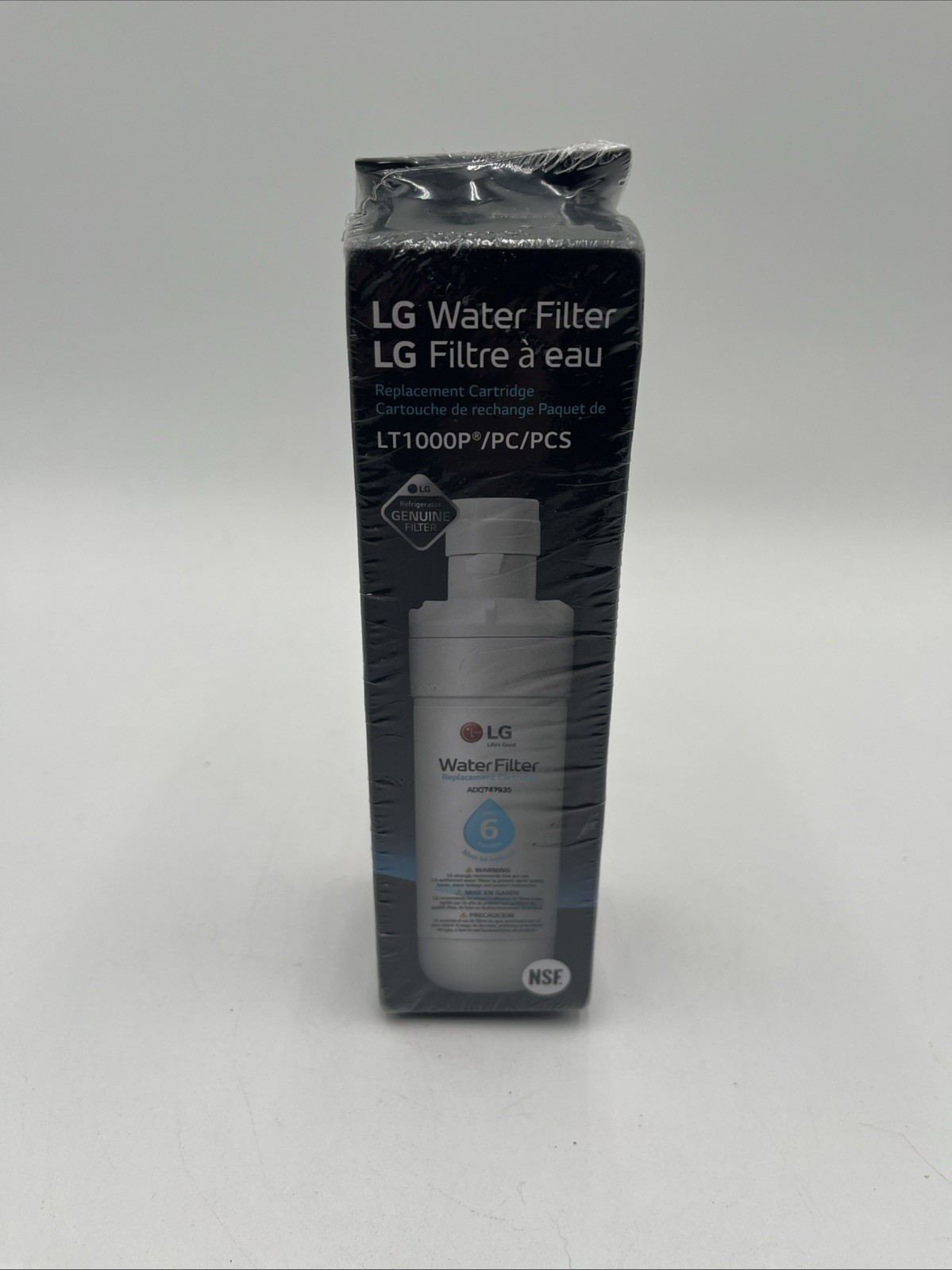 LG Water Filter Replacement Cartridge LT1000P/PC/PCS. New Sealed Free Shipping