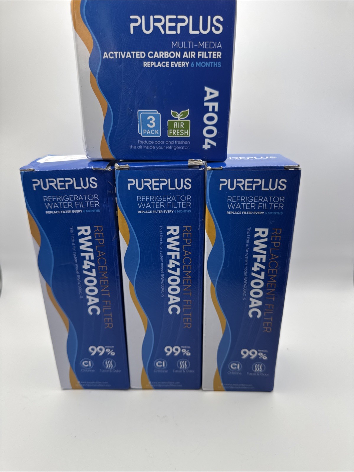 PUREPLUS RWF4700AC Fit for LG LT1000P LT1000 LT1000PC & Air Filter, 3Pack Read