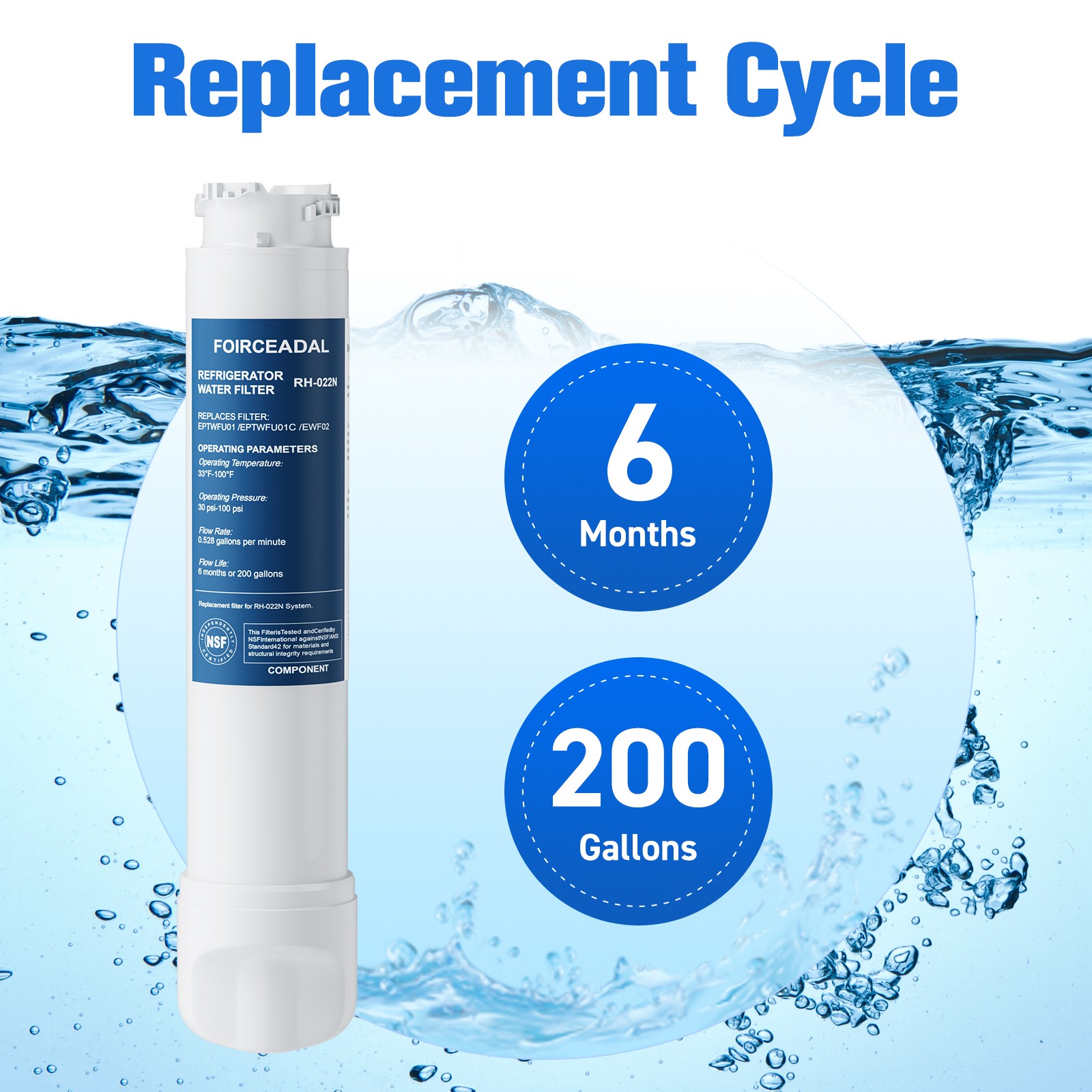 2PACK for Frigidaire EPTWFU01 Pure Source Ultra II Refrigerator Water Filter NEW