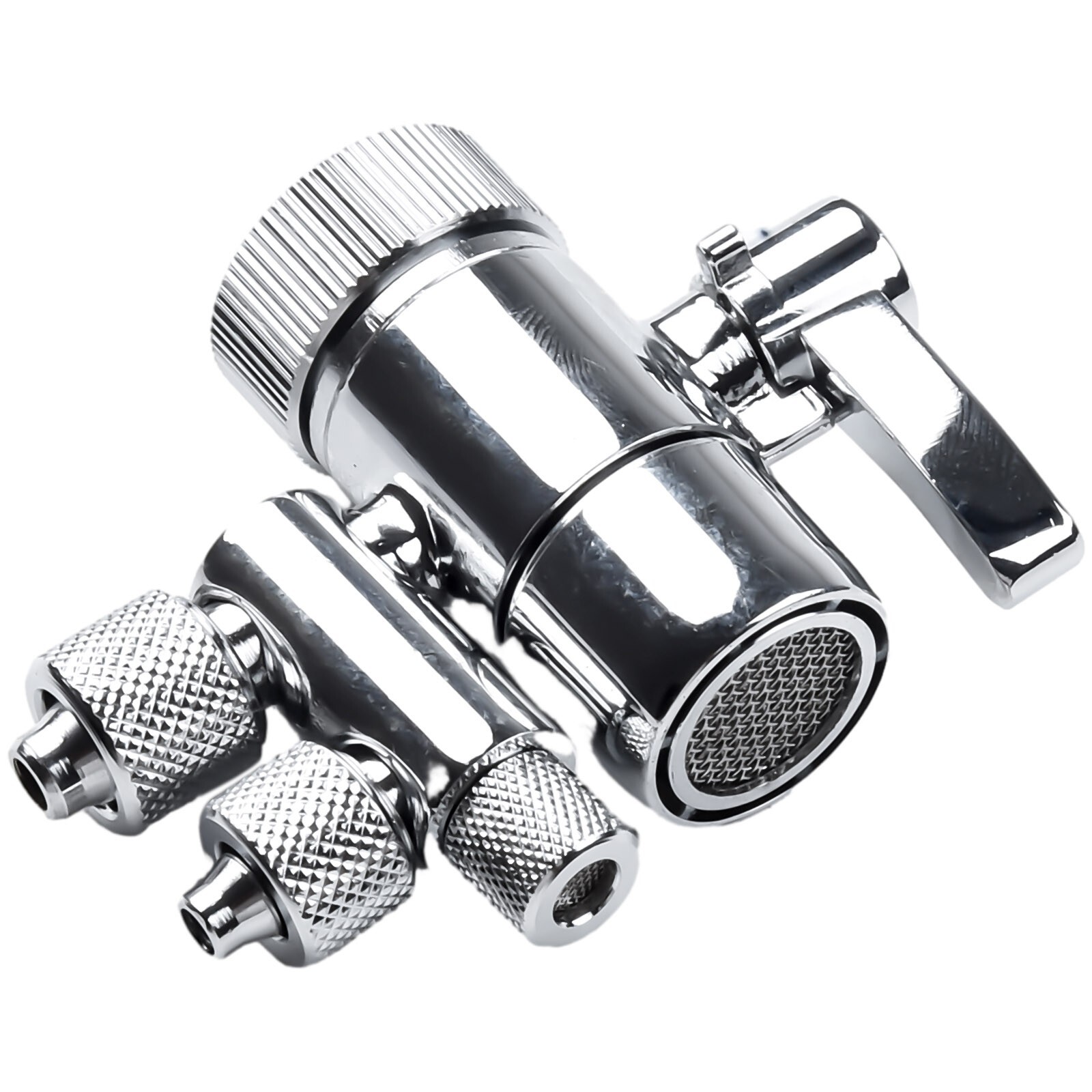 Water Filters purifiers Two Way Faucet Filter Diverter Valve 3/8in & 5/16in out