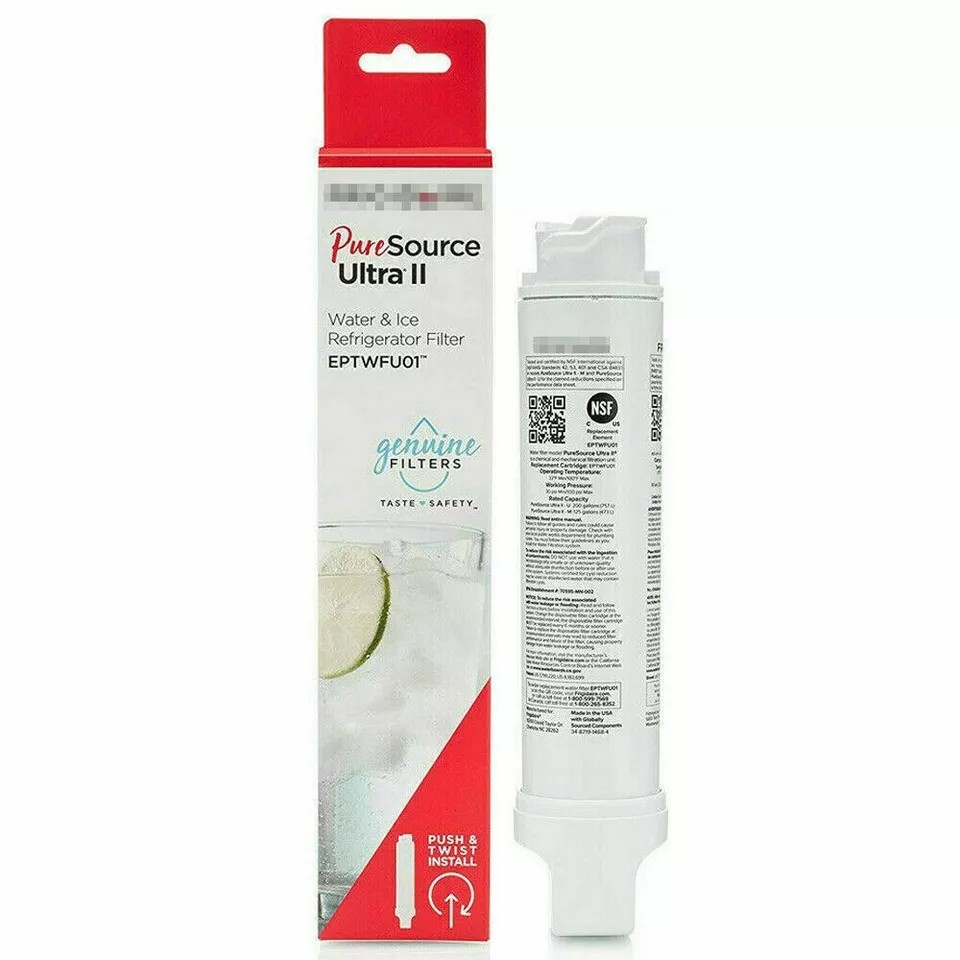 Sealed 1x Frigidaire EPTWFU01 Pure Source Ultra II Refrigerator Water Filter New