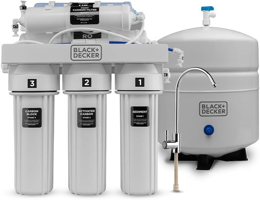 Alkaline 6-Stage RO Water Filter – Reduces PFAS, NSF/ANSI 58 Certified