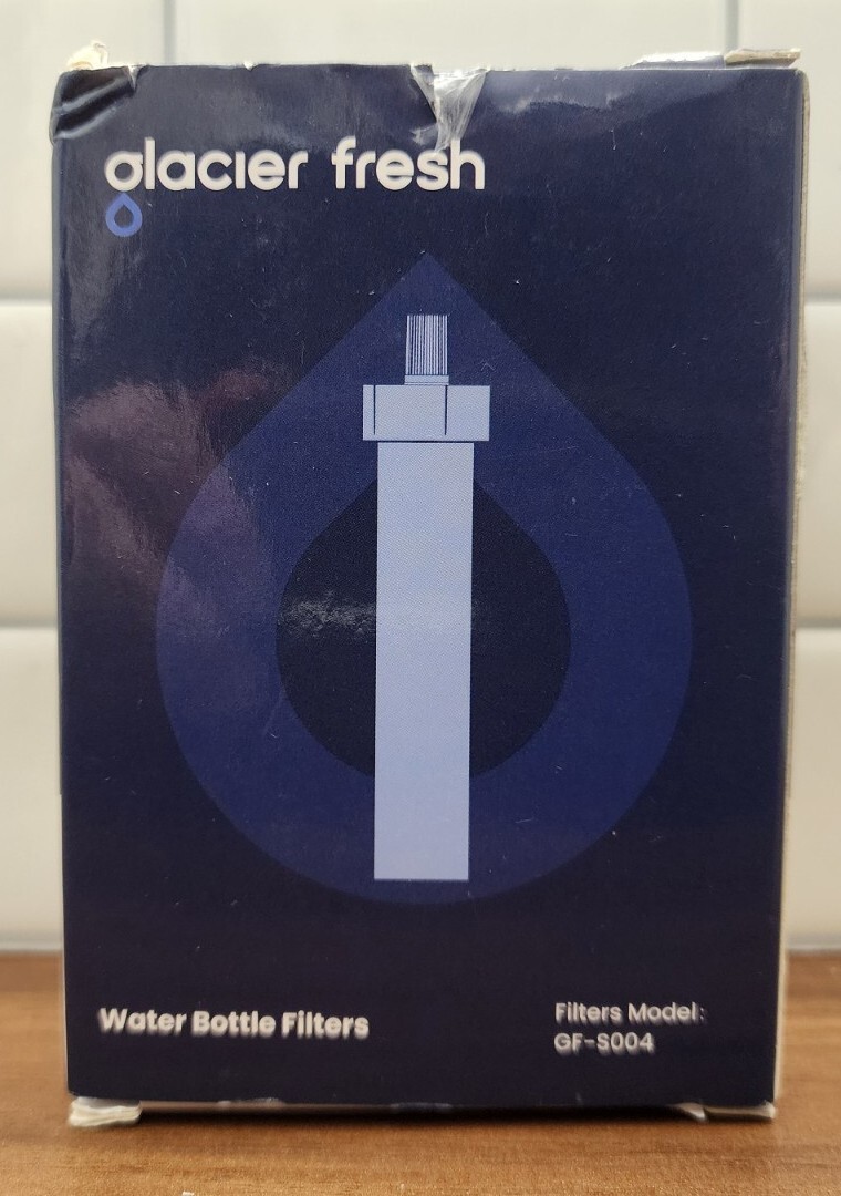 Glacier Fresh Water Bottle Filters GF-S004 (6) Pack For Brita Plastic Water