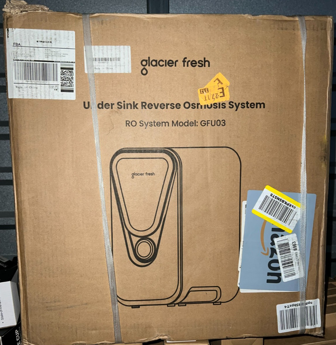 Glacier Fresh GFU03 Under Sink Reverse Osmosis Filter System