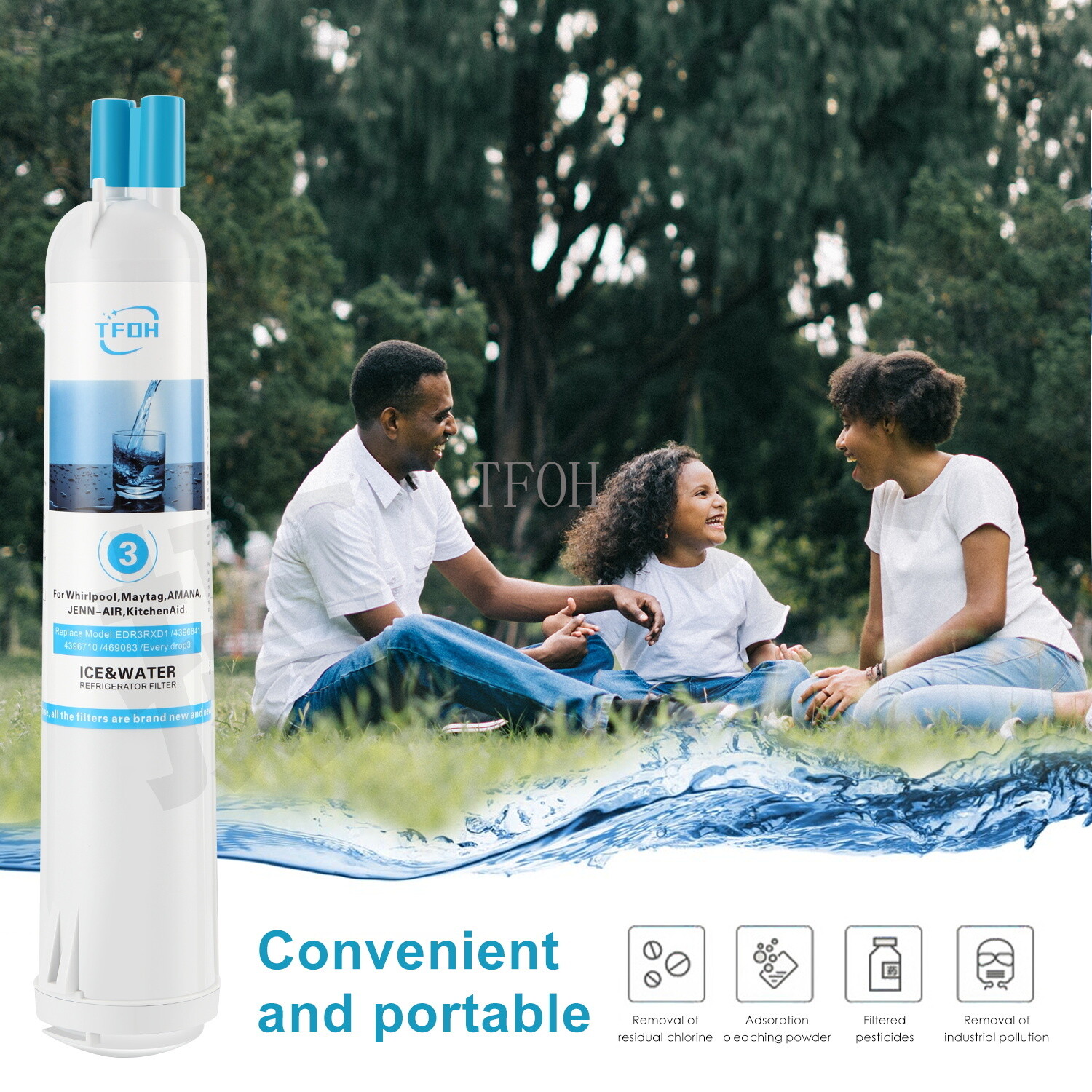 4Pack For Kenmore 9083 Refrigerator Cartridge Water Filter 469083 9020 9030 USA