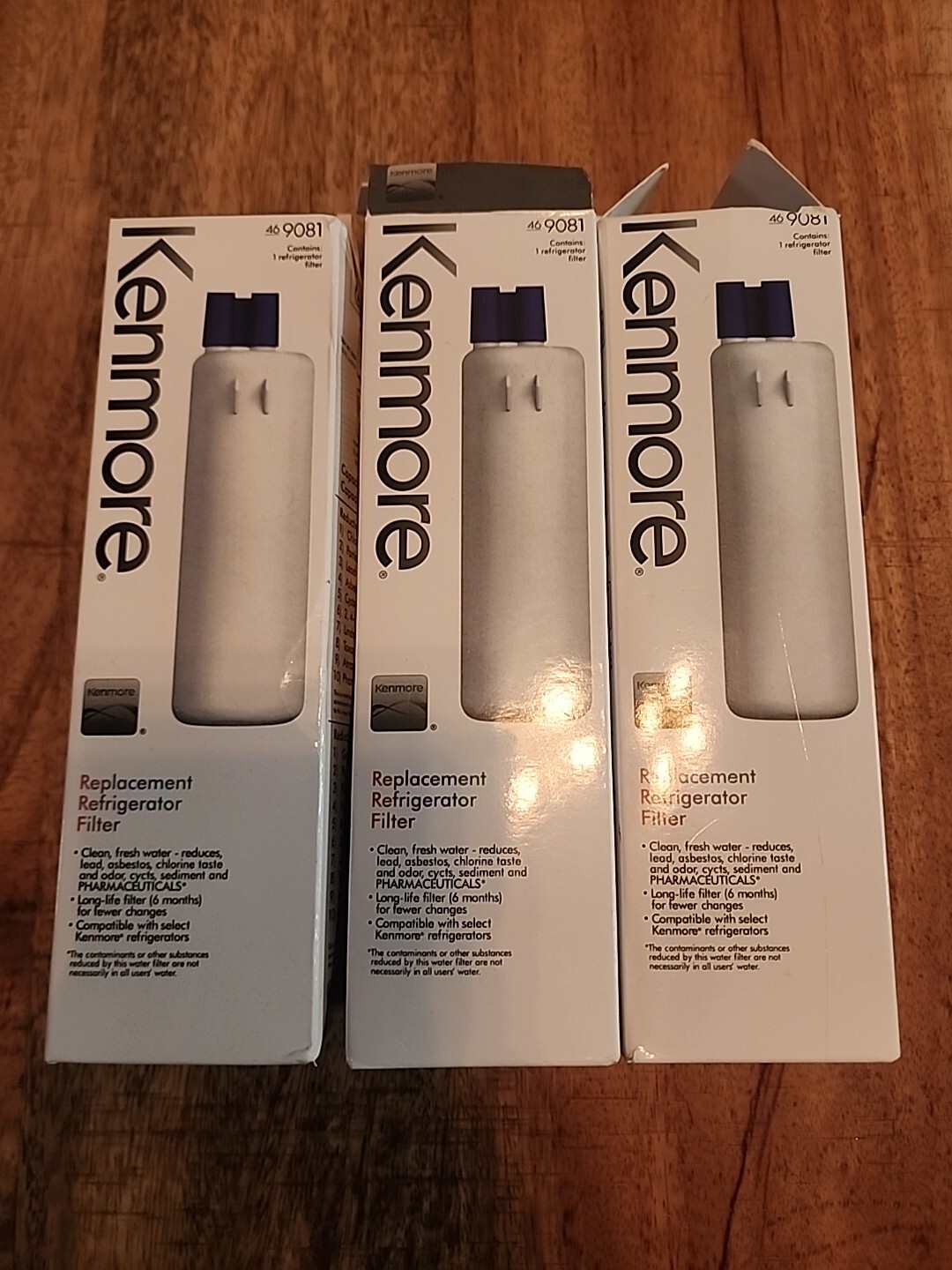 3 Pack Kenmore 469081 Replacement Refrigerator Water Filter Brand New SEALED