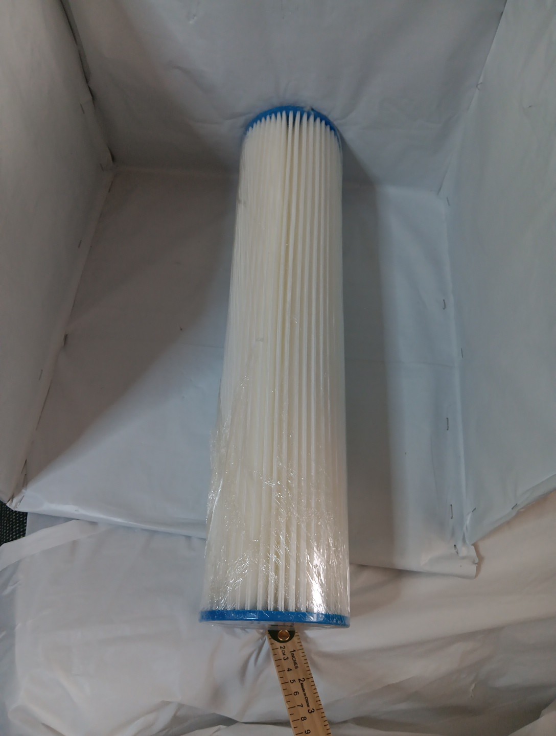 Max Water BIG BLUE 20″ x 4.5″ Whole House Carbon Water Filter