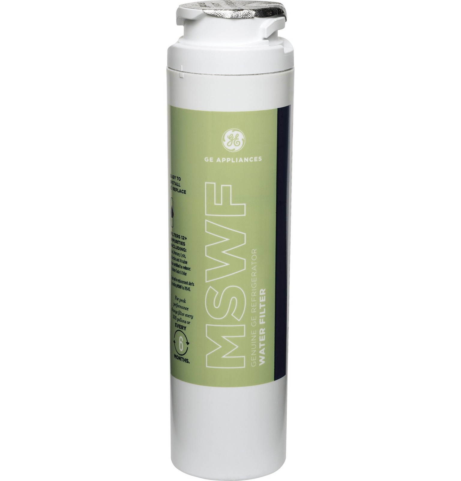 Replacement Water Filter for Select GE Side-by-Side Refrigerators – White