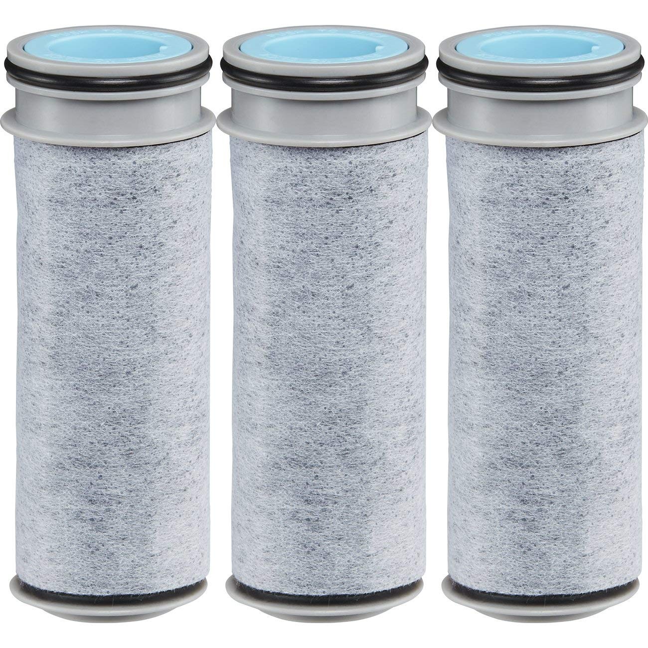 Brita Stream Replacement Water Filter for Pitchers and 3 Count, Gray