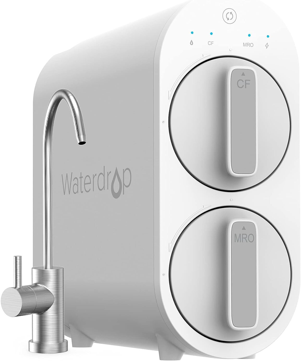 Waterdrop G2 Reverse Osmosis System,Tankless,400 GPD -Certified Refurbished
