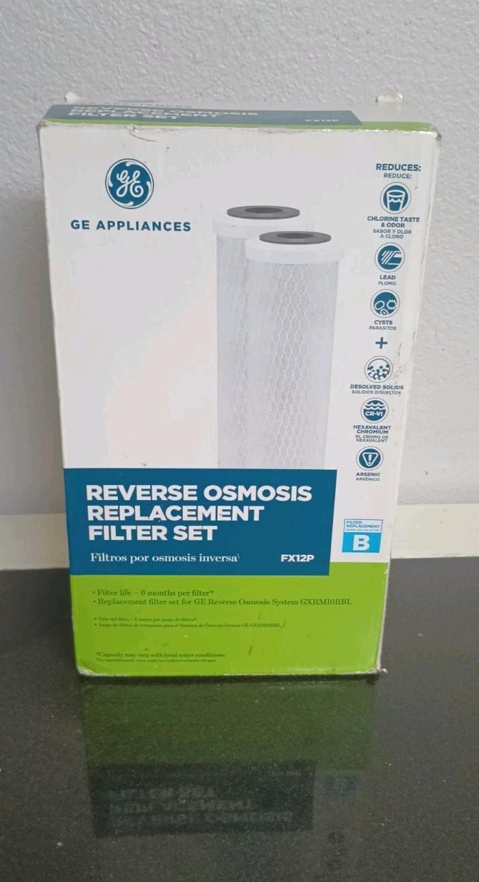 ​GE FX12P Reverse Osmosis Replacement Filter Set NEW OPEN BOX SEALED