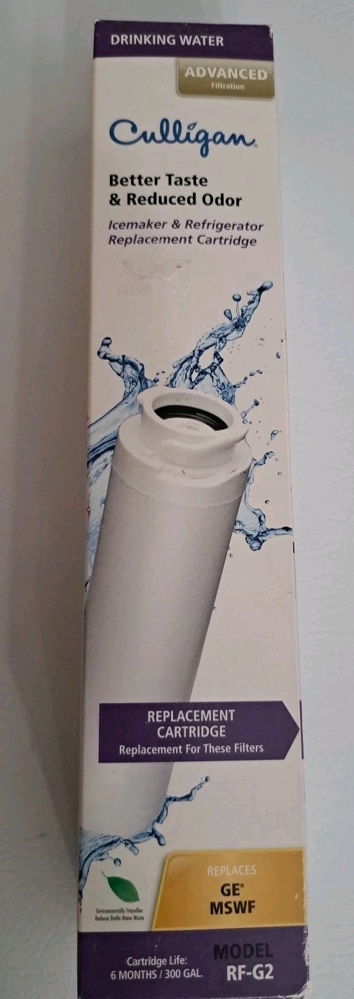 For Culligan RF-G2 Refrigerator Filter Replacement For GE MSWF 101820A AP3997949