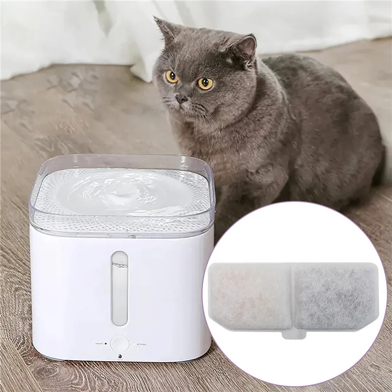 Replaced Activated Carbon Filter Replacement For Cat Water Drinking