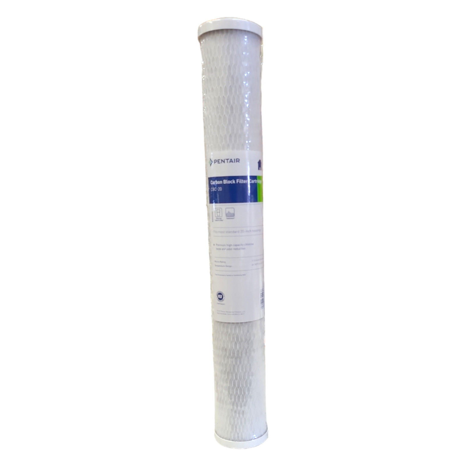 Pentek CBC-20 Carbon Filter Cartridge (155309-43) 2.5″x20″ 0.5 Micron