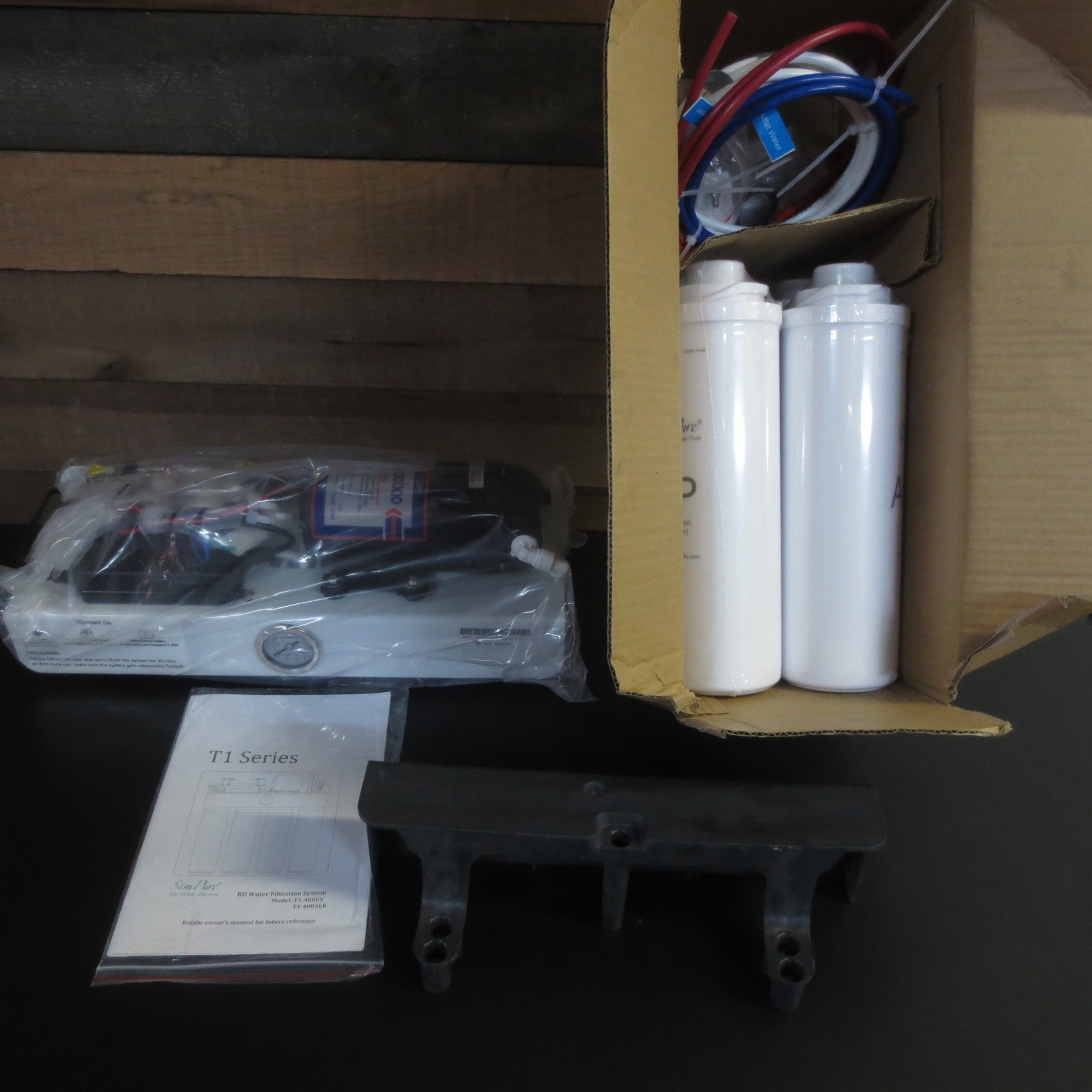 SimPure 8 Stage 400GPD Undersink Tankless RO System w/Remineralization T1-400ALK