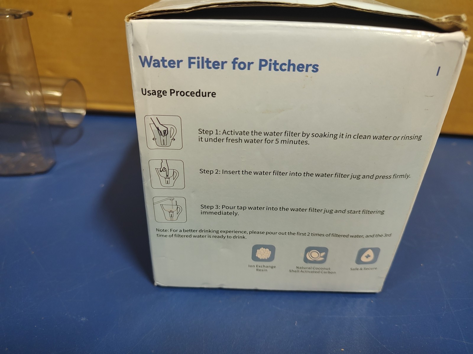 Replacement Water Filters – 6 Pack – Fits Brita Classic & Mabel Pitchers