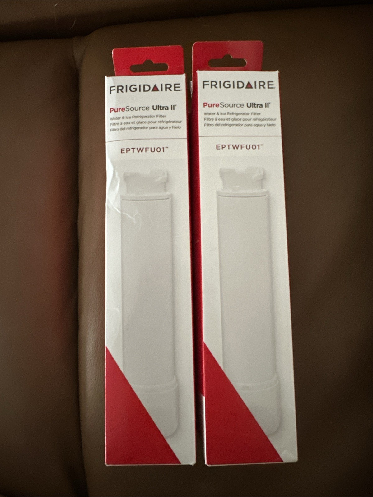 2 – Genuine Frigidaire EPTWFU01 Pure Source Ultra II Water Fridge Filter Sealed