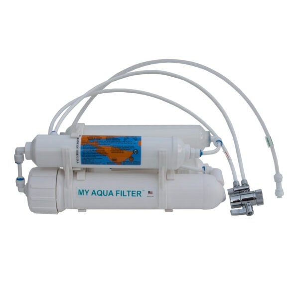 4-stage Basic Countertop Reverse Osmosis Water Purification System, 75 GPD