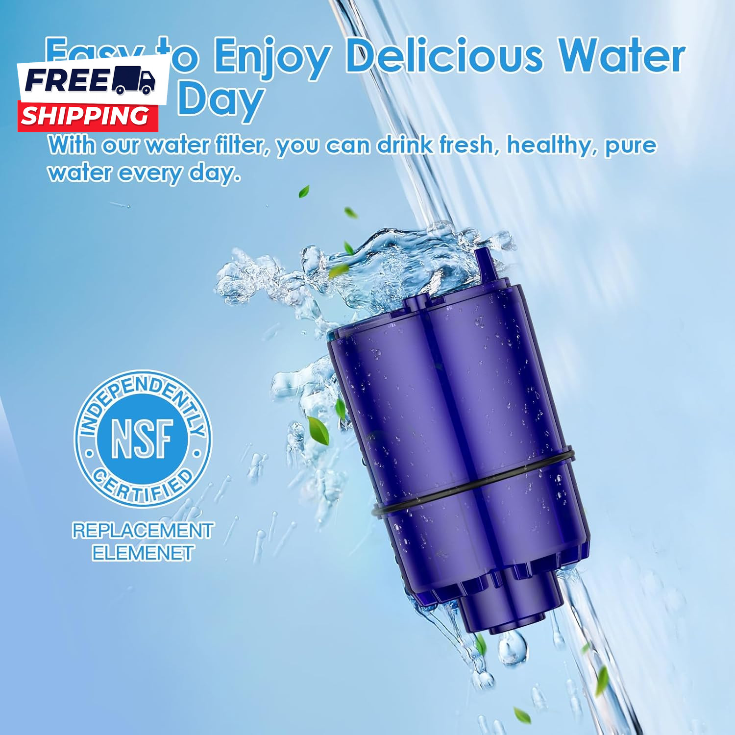 Faucet Water Filter Replacement Fit for All PUR for PUR plus Faucet Filtration